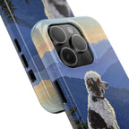 Poodle Acrylic tough phone case by Tritan, close-up