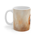 Poodle Acrylic ceramic mug by Tritan, left handle