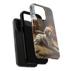Poodle Acrylic tough phone case by Tritan, two-piece layers