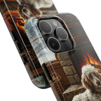 Poodle Acrylic tough phone case by Tritan, close-up