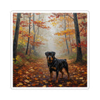 Rottweiler Acrylic vinyl sticker by Tritan, front