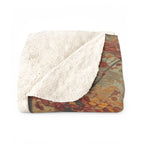 Rottweiler Acrylic sherpa blanket by Tritan, folded