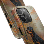 Rottweiler Acrylic tough phone case by Tritan, close-up