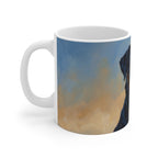 Rottweiler Acrylic ceramic mug by Tritan, left handle