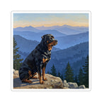 Rottweiler Acrylic vinyl sticker by Tritan, front