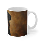 Rottweiler Acrylic ceramic mug by Tritan, right handle