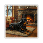 Rottweiler Acrylic vinyl sticker by Tritan, front