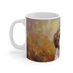 Shih Tzu Acrylic ceramic mug by Tritan, left handle