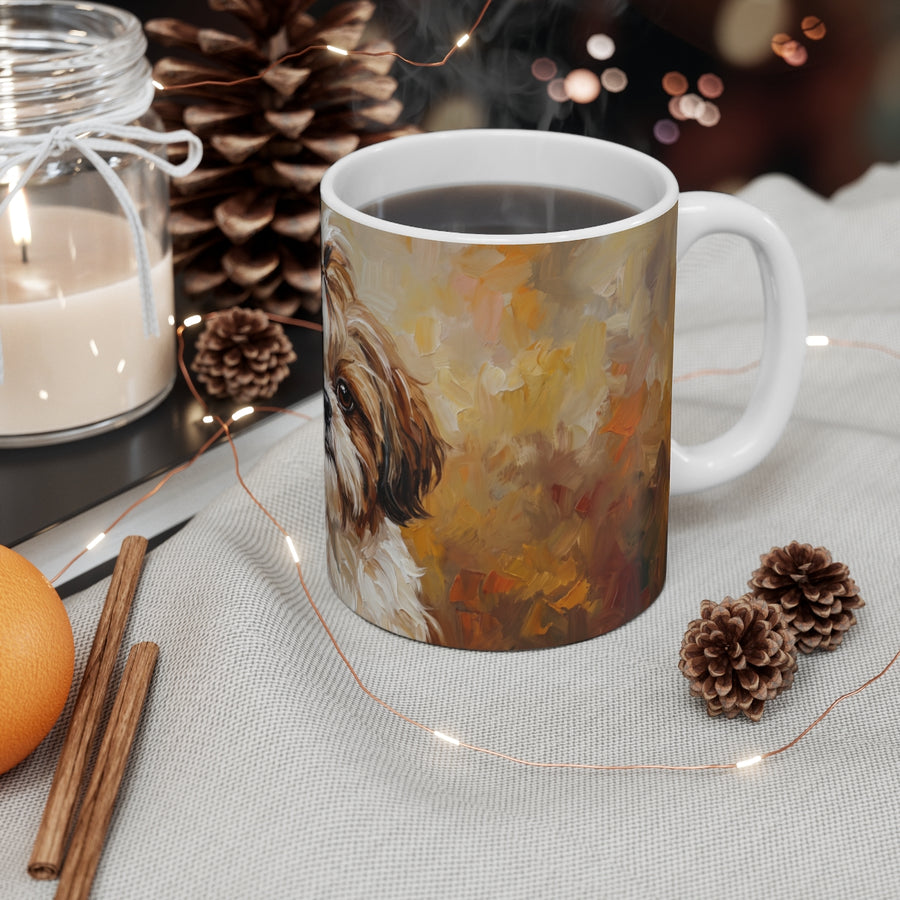 Shih Tzu Acrylic ceramic mug by Tritan, context