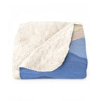 Shih Tzu Acrylic sherpa blanket by Tritan, folded