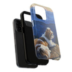 Shih Tzu Acrylic tough phone case by Tritan, two-piece layers