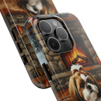 Shih Tzu Acrylic tough phone case by Tritan, close-up