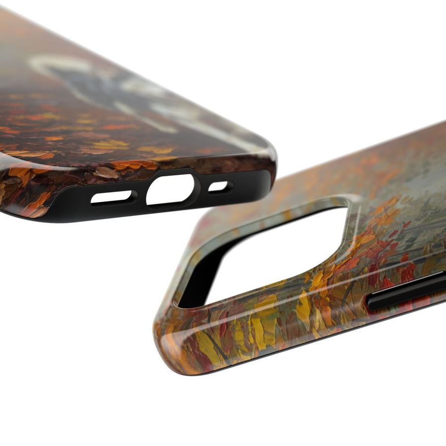 Siberian Husky Acrylic tough phone case by Tritan, side