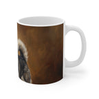 Siberian Husky Acrylic ceramic mug by Tritan, right handle