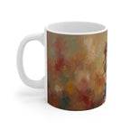 Yorkshire Terrier Acrylic ceramic mug by Tritan, left handle