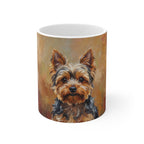 Yorkshire Terrier Acrylic ceramic mug by Tritan, front