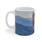 Yorkshire Terrier Acrylic ceramic mug by Tritan, left handle