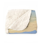 Yorkshire Terrier Acrylic sherpa blanket by Tritan, folded