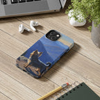 Yorkshire Terrier Acrylic tough phone case by Tritan, on a desk