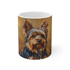 Yorkshire Terrier Acrylic ceramic mug by Tritan, front
