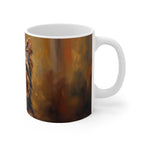 Yorkshire Terrier Acrylic ceramic mug by Tritan, right handle