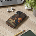 Yorkshire Terrier Acrylic tough phone case by Tritan, on a desk