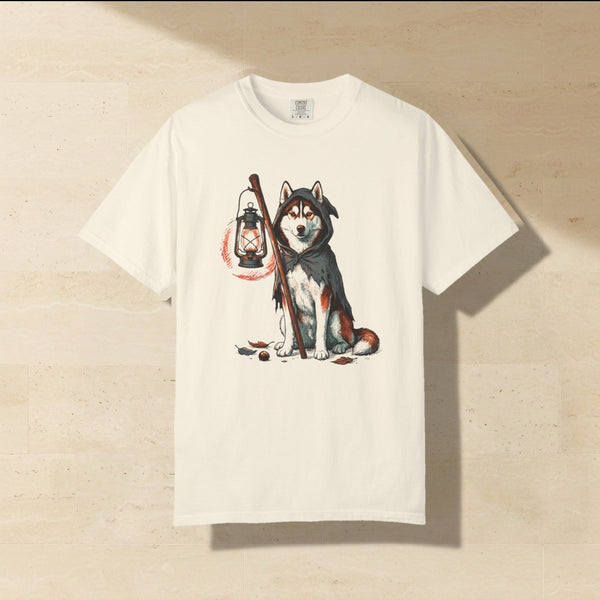 Husky Halloween Shirt | Reaper Dog Comfort Colors Tee