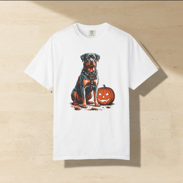 Rottweiler Halloween Shirt | Hellhound Dog Comfort Colors Tee
