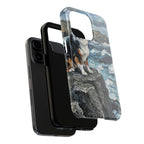 Australian Shepherd Acrylic tough phone case by Tritan, two-piece layers