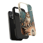 Australian Shepherd Halloween tough phone case by Tritan, two-piece layers
