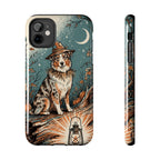 Australian Shepherd Halloween tough phone case by Tritan, front and side