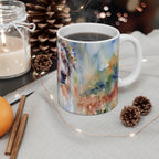 Australian Shepherd Watercolor ceramic mug by Tritan, context