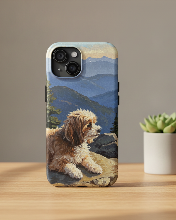 Acrylic Havanese - Mountain Overlook | Tough Phone Case