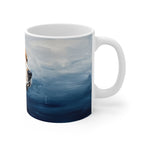 Beagle Acrylic ceramic mug by Tritan, right handle