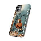Beagle Halloween tough phone case by Tritan, side