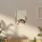 Beagle Nursery Storybook canvas print by Tritan, sofa wall