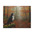 Bernese Mountain Dog Acrylic canvas print by Tritan, front