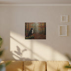 Bernese Mountain Dog Acrylic canvas print by Tritan, sofa wall