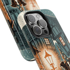 Collie Halloween tough phone case by Tritan, close-up