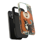 Boston Terrier Halloween tough phone case by Tritan, two-piece layers