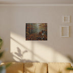 Boxer Acrylic canvas print by Tritan, sofa wall