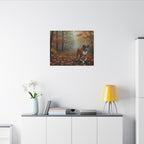 Boxer Acrylic canvas print by Tritan, desk wall