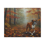 Boxer Acrylic canvas print by Tritan, front