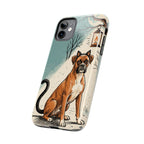 Boxer Halloween tough phone case by Tritan, side