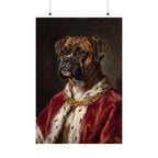 Boxer Kings & Queens matte poster print by Tritan, front