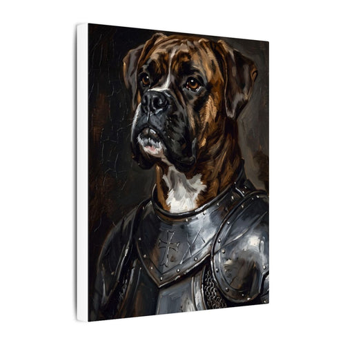Gallery-wrapped canvas side profile showing the 0.75 inch depth