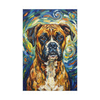 Boxer Post-Impressionist canvas print by Tritan, front
