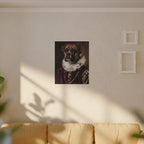 Boxer Renaissance Royal canvas print by Tritan, sofa wall