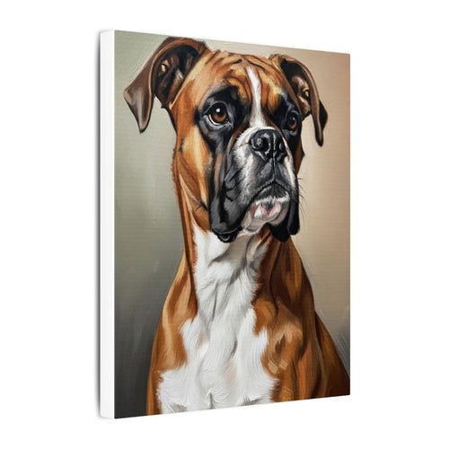 Gallery-wrapped canvas side profile showing the 0.75 inch depth