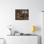 Cane Corso Acrylic canvas print by Tritan, desk wall